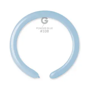 Baloane Latex Modelaj 5/152cm Marsmallow Powder Blue D4.Q260.108